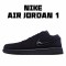 Air Jordan 1 Low Black Jordan 553558 056 Unisex AJ1 Casual Shoes 