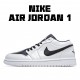 Air Jordan 1 Low Black White Casual Shoes 553558 103 AJ1 Unisex Jordan 