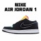 Air Jordan 1 Low Black Yellow Casual Shoes CK3022 013 Unisex AJ1 Jordan 