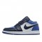 Air Jordan 1 Low Blue White Black Casual Shoes CQ9446 400 AJ1 Unisex Jordan 