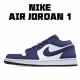 Air Jordan 1 Low Blue White Casual Shoes 553558 405 Unisex AJ1 Jordan 