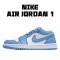 Air Jordan 1 Low Blue White Casual Shoes AO9944 441 AJ1 Unisex Jordan 