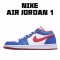 Air Jordan 1 Low Blue White Red Jordan 309192 161 Unisex AJ1 Casual Shoes 