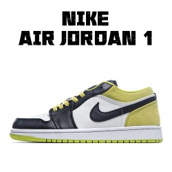 Air Jordan 1 Low Cyber Green Casual Shoes CK3022 003 Unisex AJ1 Jordan 