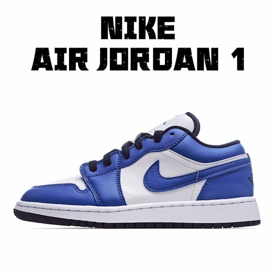 Air Jordan 1 Low Game Royal 553560-124 Unisex Running Shoes