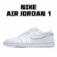 Air Jordan 1 Low ID White Casual Shoes CJ7891-ID AJ1 White Unisex Jordan 