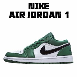 Air Jordan 1 Low Pine Green Casual Shoes 553558 301 Unisex AJ1 Jordan 