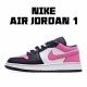 Air Jordan 1 Low Pink White Black 554723 106 Womens AJ1 Jordan 