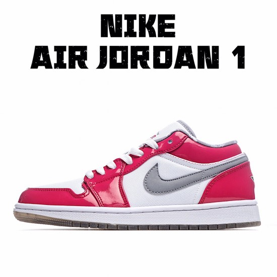 Air Jordan 1 Low Red White Gray Casual Shoes AJ1 309192 171 Unisex Jordan 