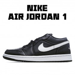 Air Jordan 1 Low Shattered Backboard Black White Casual Shoes AO9944 001 Unisex AJ1 Jordan 