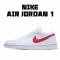 Air Jordan 1 Low University Red Casual Shoes AO9944 161 Unisex AJ1 White Red Jordan 