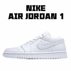 Air Jordan 1 Low White Casual Shoes 553558 112 AJ1 Unisex Jordan 