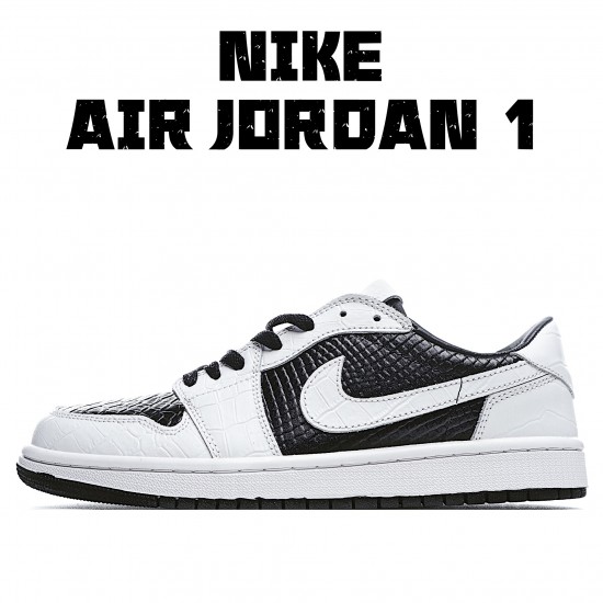 Air Jordan1 OG High Black White Casual Shoes 555088 020 AJ1 Unisex Jordan 