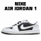Air Jordan1 OG High Black White Casual Shoes 555088 020 AJ1 Unisex Jordan 