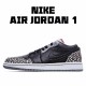 Air Jordan1 Retro Low Black Gray Casual Shoes 350571 061 AJ1 Unisex Jordan 