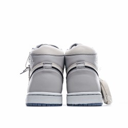 Air Jordan 1 High CN8607 002 AJ1 Unisex Gray White Jordan 