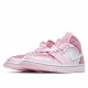 Air Jordan 1 Mid Digital Pink Jordan CW5379 600 AJ1 Womens Pink Red White 