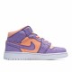 Air Jordan 1 Mid GS Atomic Pulse Womens Jordan AV5174 800 AJ1 Purple Pink 