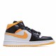 Air Jordan 1 Mid Laser Orange Black CV5276 107 AJ1 Unisex Jordan 