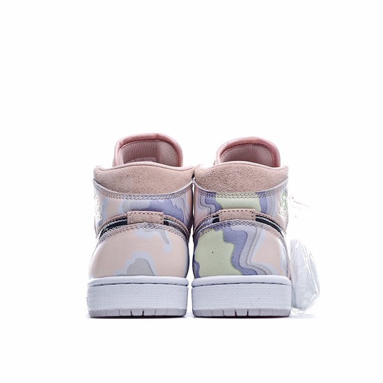 Air Jordan 1 Mid SE P(HER)SPECTIVE CW6008 600 AJ1 Unisex Pink Jordan