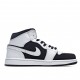 Air Jordan 1 Mid Tuxedo Black White 554724 113 AJ1 Unisex Jordan 