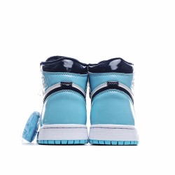 Air Jordan 1 Retro Blue Chill CD0461 401 AJ1 Unisex Blue White Black Jordan 