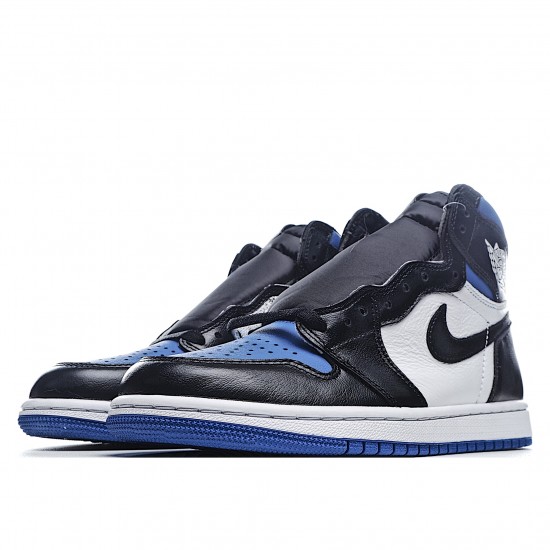 Air Jordan 1 Retro High OG Blue Black White 555088 041 AJ1 Unisex Jordan 