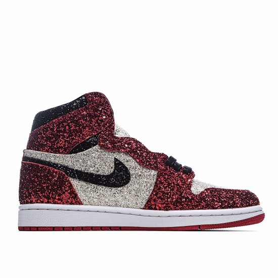 Surgeon x Air Jordan 1 North Pole CK5566 610 Unisex Red White Black AJ1 Jordan 