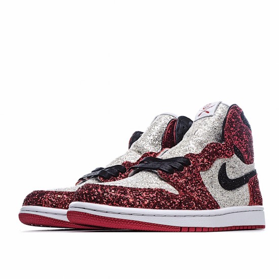 Surgeon x Air Jordan 1 North Pole CK5566 610 Unisex Red White Black AJ1 Jordan 