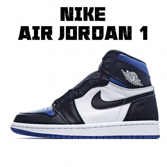 Air Jordan 1 Game Royal 555088 041 AJ1 Black Blue White Mens Jordan 