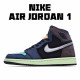 Air Jordan 1 High OG Undefeated Dunk Blue Green Gray 555088 201 Mens AJ1 Jordan 