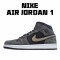 Air Jordan 1 Mid Military Olive BQ6472 030 AJ1 Gray Black Gold Unisex Jordan 