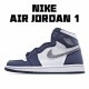 Air Jordan 1 Mid night Navy DC1788 100 AJ1 Unisex Blue White Silver Jordan 