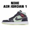 Air Jordan 1 Mid SE Black Barely Volt CV5276 003 AJ1 Green Black Unisex Jordan 