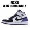 Air Jordan 1 Mid SE Purple Black White 852542 105 AJ1 Unisex Jordan 