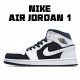 Air Jordan 1 Mid Tuxedo Black White 554724 113 AJ1 Unisex Jordan 