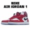 Air Jordan 1 Retro High OG Origin Story Red Black White Jordan 555088 602 AJ1 Unisex 