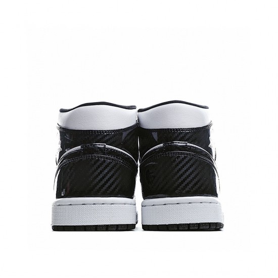 Air Jordan 1 Mid Carbon Fiber DD1649-001 Unisex AJ1 Jordan