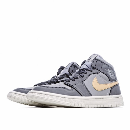 Air Jordan 1 Mid Grey Onyx BQ6472-020 Unisex AJ1 Jordan