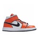 Air Jordan 1 Mid Orange White DD6834-802 Unisex AJ1 Jordan