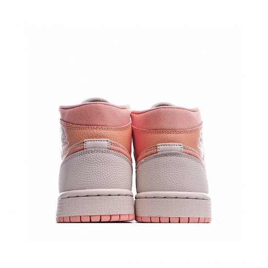 Air Jordan 1 Mid Pink Ltpink DH4270-800 Womens AJ1 Jordan