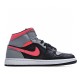 Air Jordan 1 Mid Pink Shadow 554724-059 Unisex AJ1 Jordan