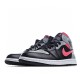 Air Jordan 1 Mid Pink Shadow 554724-059 Unisex AJ1 Jordan