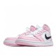 Air Jordan 1 Mid Pink White Black BQ6472-500 Unisex AJ1 Jordan