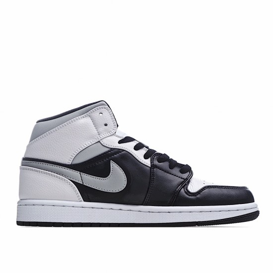 Air Jordan 1 Mid White Shadow 554724-073 Unisex AJ1 Jordan