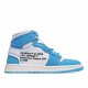 Air Jordan 1 Retro High Off-White University Blue AQ0818-148 Unisex AJ1 Jordan