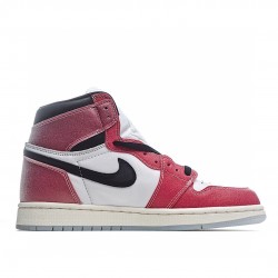 Air Jordan 1 Retro High Top Red White DA2728-100 Unisex AJ1 Jordan