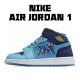 Air Jordan 1 Mid Fly Blue BV7446-400 Womens AJ1 Jordan