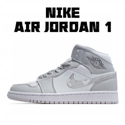 Air Jordan 1 Mid Grey Camo DC9035-100 Unisex AJ1 Jordan