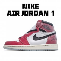 Air Jordan 1 Retro High Top Red White DA2728-100 Unisex AJ1 Jordan